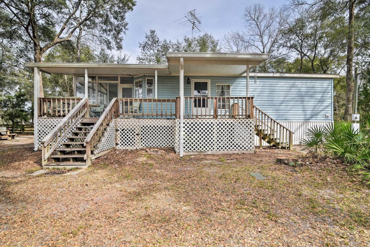 Fishing Paradise With Deck On Suwannee River Branford Экстерьер фото